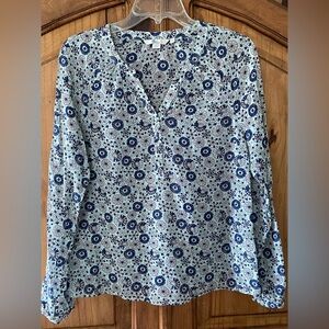 Boden split-neck top